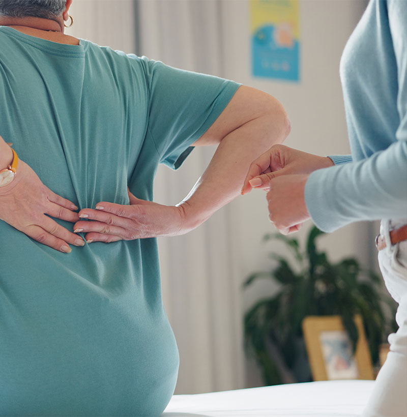 Symptoms of Mid-Back Pain